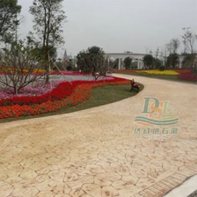 彩色压印艺术地坪系统的优势