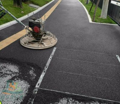深圳海景透水混凝土项目